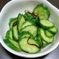 ☆milch☆'s cooksnap of when they made らっきょう酢で簡単きゅうりの中華風漬け.