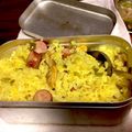 かんぱる's cooksnap of when they made パエリア　メスティン自動炊飯　キャンプ飯.