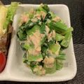 maichi92's cooksnap of when they made 子供がおかわり^_^小松菜絶賛サラダ♡.