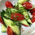 倫敦堂's cooksnap of when they made 塩麹トマトきゅうり.