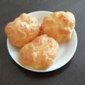 光磁気ディスク's cooksnap of when they made クリーム溢れる本格的「シュークリーム」.