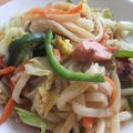 ☆SHuge's cooksnap of when they made 野菜たっぷり我が家の焼うどん.