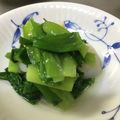 森のさくらっち's cooksnap of when they made ニラのワサビ風味のおひたし.