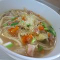 おんかめ's cooksnap of when they made パスタ入り野菜スープ.