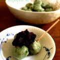 チャコりんりん's cooksnap of when they made 粒あん乗せよもぎ団子.