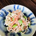 kinniko's cooksnap of when they made 切り干し大根とツナ枝豆のマヨポンサラダ.