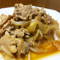 miyanoazu's cooksnap of when they made ５分で！豚のしょうが焼き.