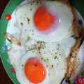 すみま～る's cooksnap of when they made 卵焼きみたいな目玉焼き.