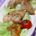 ピンクのたまご's cooksnap of when they made 黒胡椒香る☆ポークソテー。.