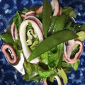 ちゃぎー's cooksnap of when they made するめいかとスナップえんどうの中華炒め.
