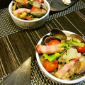 ♡ひな祭り♡'s cooksnap of when they made あさりとキャベツ、トマトの白だしさっと煮.