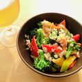 pali's cooksnap of when they made ブロッコリーとパプリカのゴママヨ味噌和え.