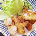 4児男子母さんの台所's cooksnap of when they made マグロの唐揚げ★.