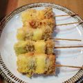 Pappyko's cooksnap of when they made ☆長ネギと豚肉の串かつ☆.
