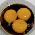 ささらんらん's cooksnap of when they made 卵黄漬け♡醤油：みりん＝１：1それだけ♡.