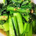 みみ母's cooksnap of when they made 小松菜の胡麻和え.