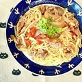 ふたごゆき's cooksnap of when they made 豚バラと☆トマトクリームパスタ.