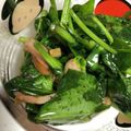 ムーヒツジ's cooksnap of when they made サラダほうれん草とベーコンのサラダ.