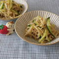 みかかめ's cooksnap of when they made もやしとエノキとキュウリのナムル.