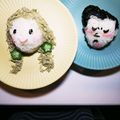 mamaRD's cooksnap of when they made キャラ弁＊銀髪ロングヘアーの女の子.
