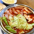 ゆみらんたん's cooksnap of when they made トマト缶で簡単 あったかトマト鍋.