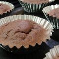 ねずみこ's cooksnap of when they made ノンオイル・卵なし☆バナナココアマフィン.