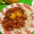 た～ちん＊'s cooksnap of when they made 野菜ジュースで給食チリコンカン風♪.