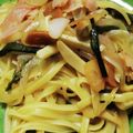 anne918's cooksnap of when they made わらびの和風パスタ　（バター醤油風味）.