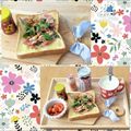 ゆけり３兄弟's cooksnap of when they made ベーコンと大葉の和風トースト.
