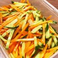 ななもものはは's cooksnap of when they made 止まらない♪胡瓜と人参のにんにくマリネ.