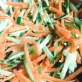 seacomet's cooksnap of when they made やみつき♡きゅうりと人参のナムル.