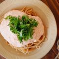 macaron❥'s cooksnap of when they made 豆腐で♡♥明太子のクリーム風パスタ.