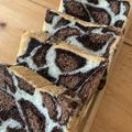 ウサギ組っち's cooksnap of when they made 切るのが楽しみ♡ヒョウ柄食パン.