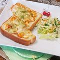 クックHG9V8Y☆'s cooksnap of when they made ゆで卵のイタリアン風オーロラトースト★゛.