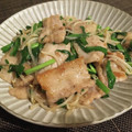 かなぽん☆☆'s cooksnap of when they made 豚バラと豆もやしと青ネギの旨塩炒め.