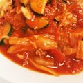 ひでかずそる's cooksnap of when they made 絶品イタリアンな辛ラーメン♡簡単アレンジ.