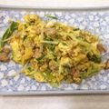 きらり流れ星's cooksnap of when they made 子供もパクパク水菜とひき肉の炒め物.