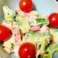 J_son's cooksnap of when they made ブロッコリーと茹で卵とカニカマのサラダ.