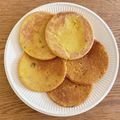 しあわせファミリー's cooksnap of when they made 簡単☆かぼちゃのパンケーキ.