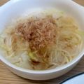 こんまい♪'s cooksnap of when they made レンジで簡単♪新玉ねぎを鰹節＆ポン酢で★.
