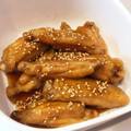 クックV14U7F☆'s cooksnap of when they made 揚げずに簡単♪ 鶏手羽中の甘辛炒め.