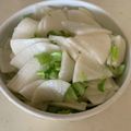 0720まま's cooksnap of when they made 大根の浅漬け　しょっぱくない.