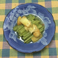 おはなすき's cooksnap of when they made ふきの下処理と油揚げとふきの煮物.