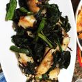 ウラビア's cooksnap of when they made たらとほうれん草のうま塩昆布バター炒め.