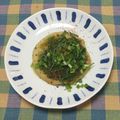 おはなすき's cooksnap of when they made ♡がんもにめかぶ乗せただけ♡.