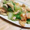 xxmagxx's cooksnap of when they made 海老とレタスの昆布茶炒め☆.