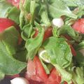 かかよー's cooksnap of when they made トマトとアイスプラントとチーズのサラダ.