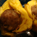 kana愛's cooksnap of when they made ふんわりもちもち♪ソーセージ卵焼き♪.