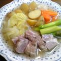 澤岡誼's cooksnap of when they made ゆで汁も美味しい♪ばじまま家の塩豚.