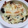 どどこどこどこ's cooksnap of when they made 簡単☆春菊とベーコンのチーズ焼き.
